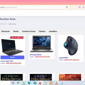 online auction system php mysql 1 membership