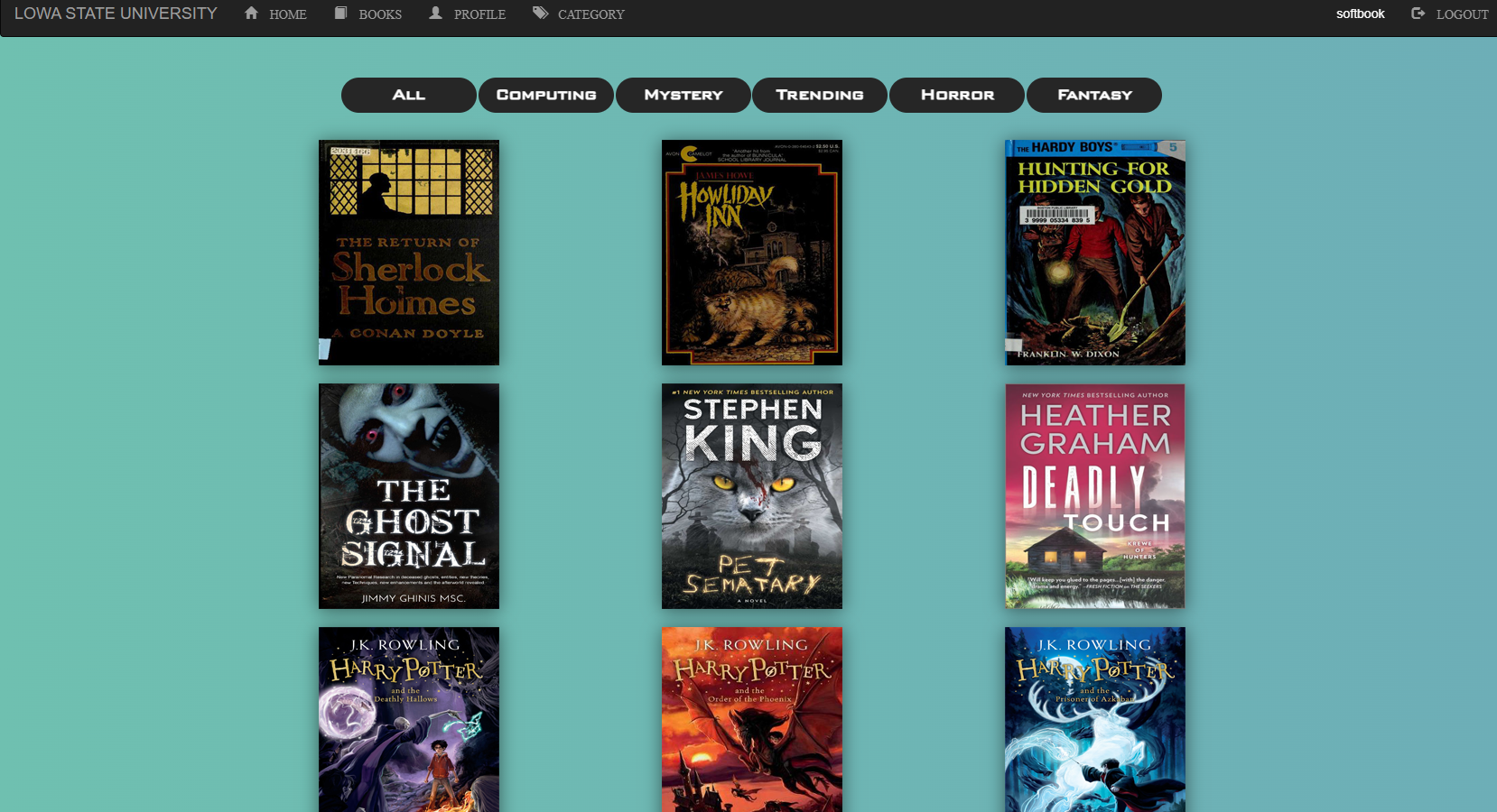 Library Management System PHP MySQL 3