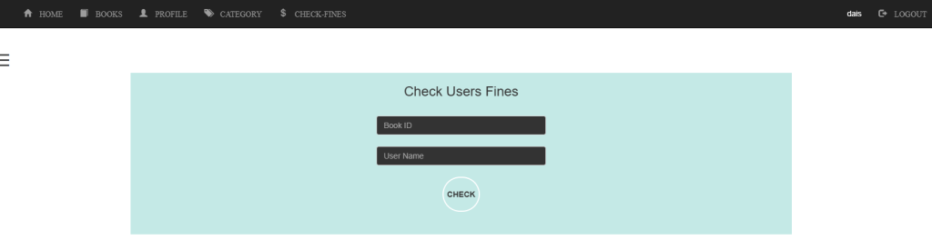 Library Management System PHP MySQL 7